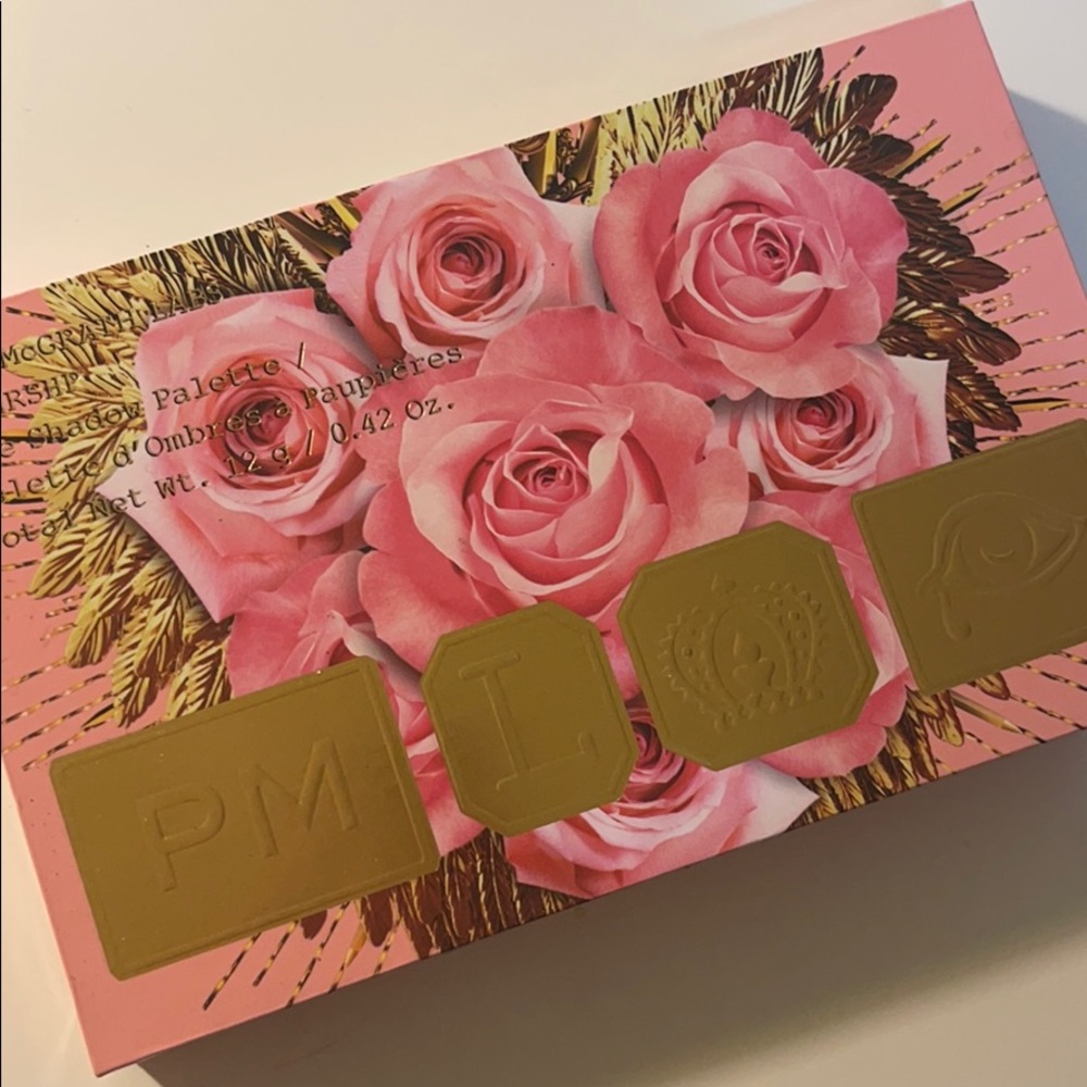 Pat McGrath mothership rose decadence palette.